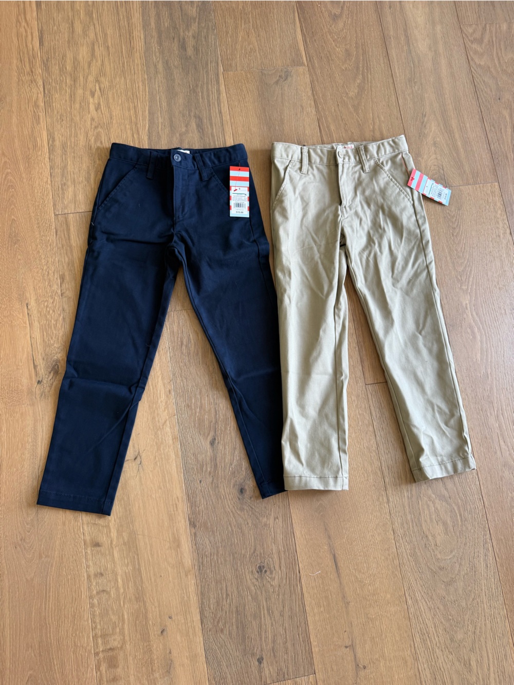 Size 6 Boys Uniform Pants - set of 2